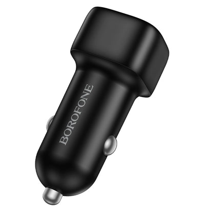 Borofone BZ34A Cloud Car Charger, 20W, 3A, 1 x USB-C, Black