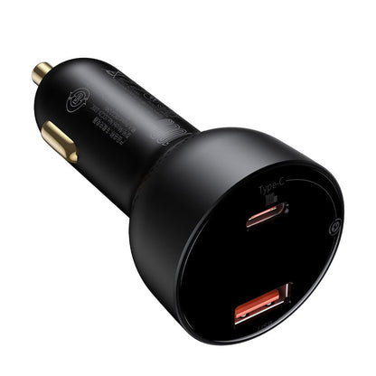 Φορτιστής Αυτοκινήτου με Καλώδιο USB-C Baseus Superme, 100W, 5A, 1 x USB-A - 1 x USB-C, Μαύρο TZCCZX-01