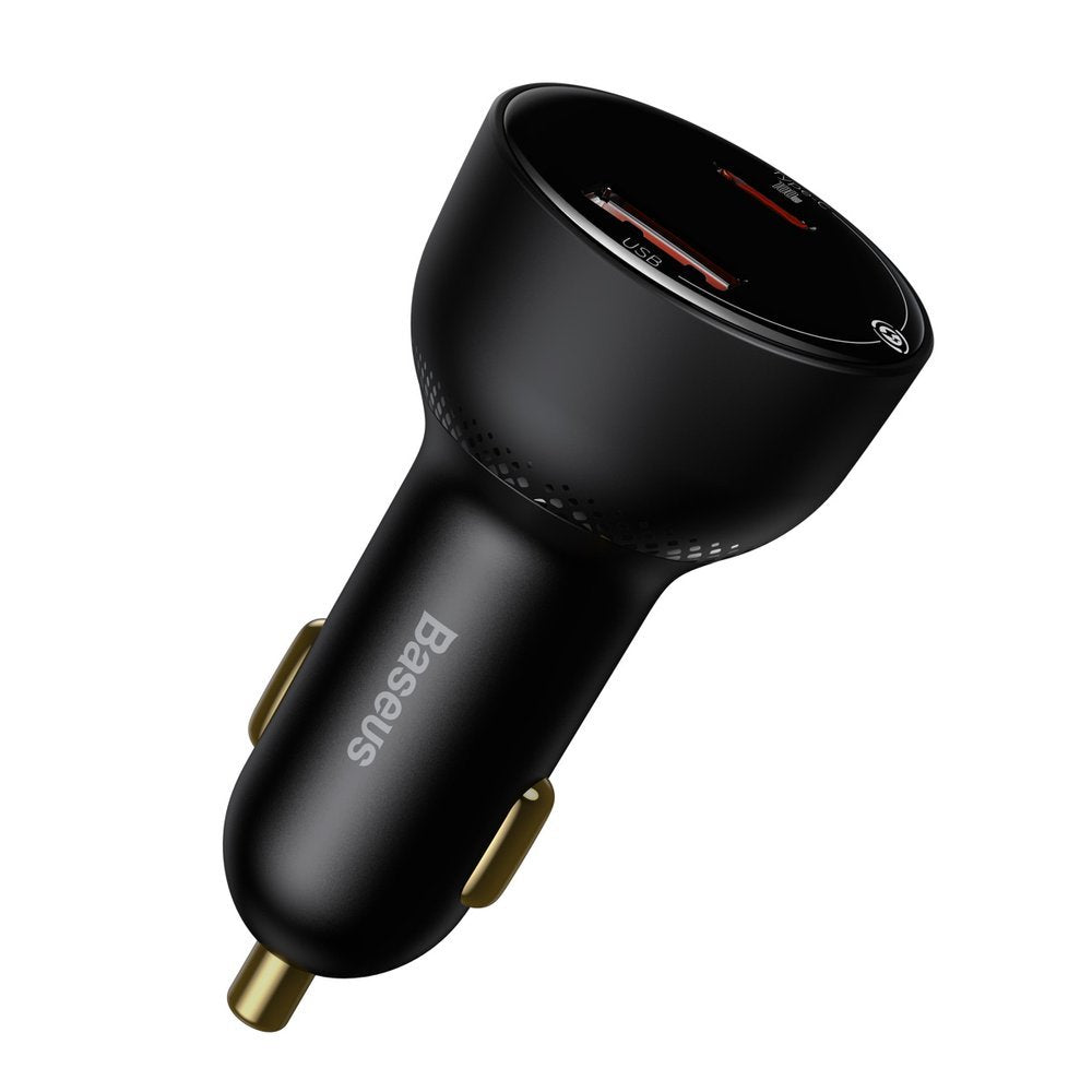 Φορτιστής Αυτοκινήτου με Καλώδιο USB-C Baseus Superme, 100W, 5A, 1 x USB-A - 1 x USB-C, Μαύρο TZCCZX-01