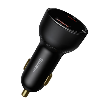 Φορτιστής Αυτοκινήτου με Καλώδιο USB-C Baseus Superme, 100W, 5A, 1 x USB-A - 1 x USB-C, Μαύρο TZCCZX-01