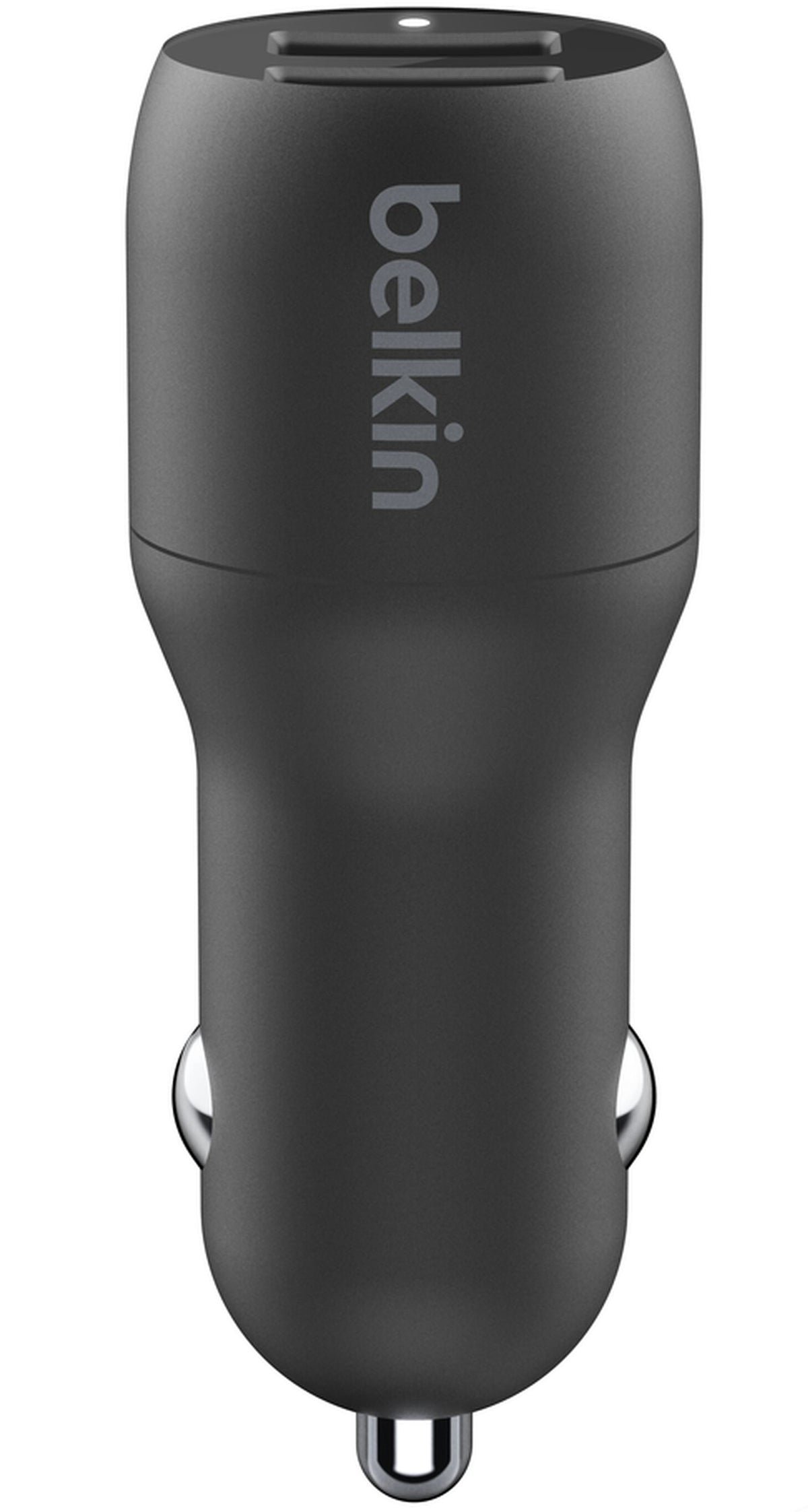 Φορτιστής Αυτοκινήτου με Καλώδιο USB-C Belkin BoostCharge Dual, 24W, 2.4A, 2 x USB-A, Μαύρο CCE001bt1MBK