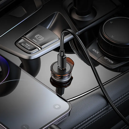 Φορτιστής Αυτοκινήτου με Καλώδιο Lightning HOCO NZ16, 30W, 3A, 1 x USB-C, Γκρι