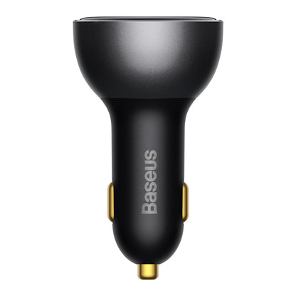 Baseus Car Charger with USB-C Cable, 140W, 5A, 1 x USB-A - 1 x USB-C, Black, Resealed CGZX070001