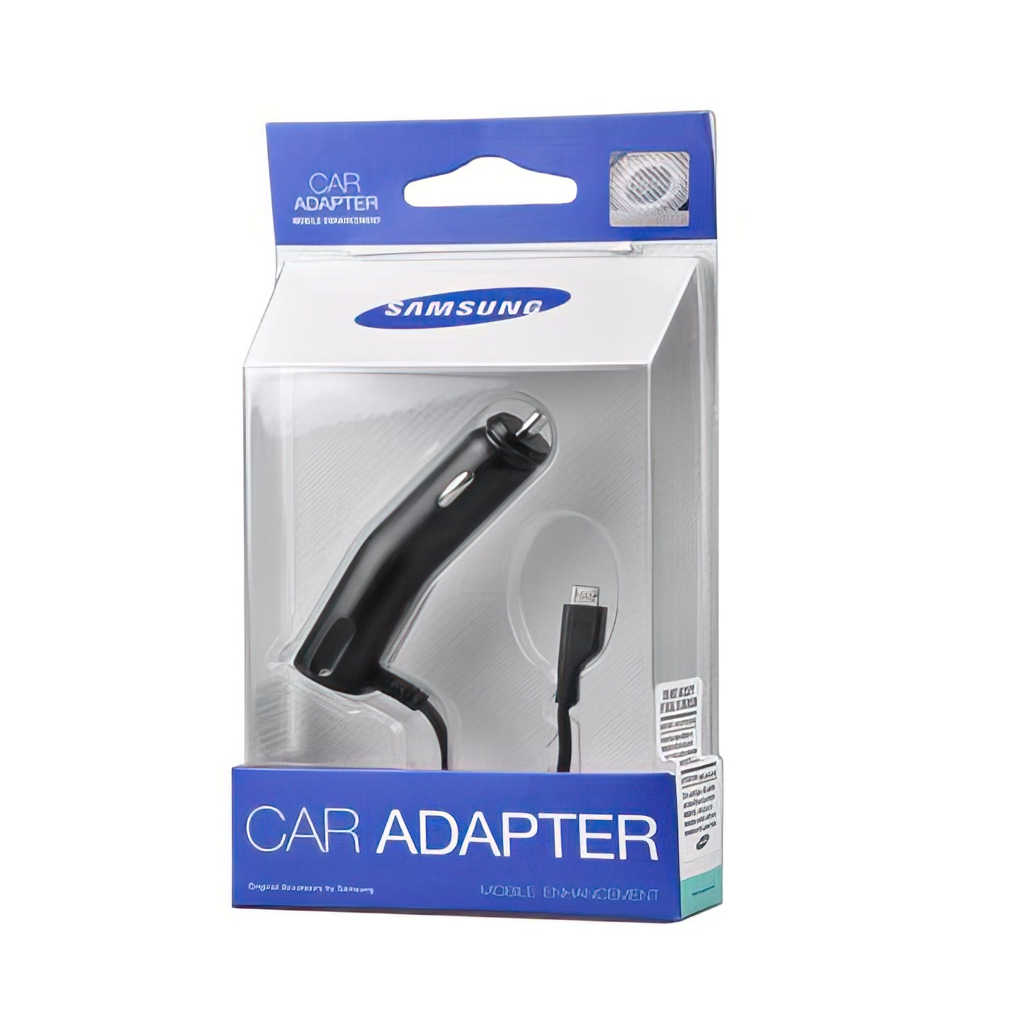 Ενσύρματος φορτιστής αυτοκινήτου Samsung microUSB, 3,5W, 0,7A, Μαύρο, ανακαινισμένος ACADU10CBECSTD