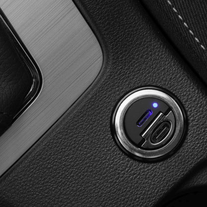 Φορτιστής Αυτοκινήτου Fixed, 30W, 3A, 2 x USB-C, Μαύρος