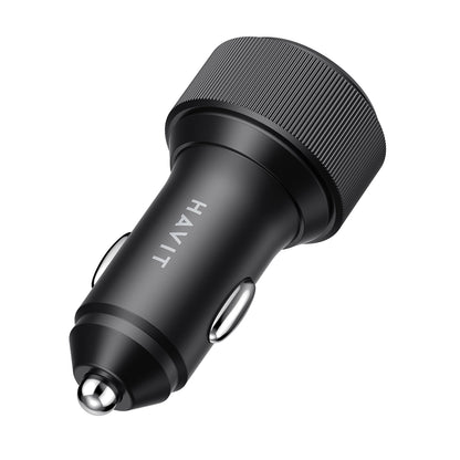 Φορτιστής Αυτοκινήτου HAVIT CC2014, 30W, 3A, 2 x USB-C, Μαύρο