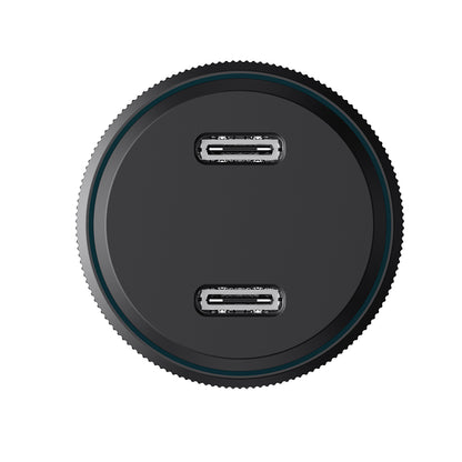 Φορτιστής Αυτοκινήτου HAVIT CC2014, 30W, 3A, 2 x USB-C, Μαύρο
