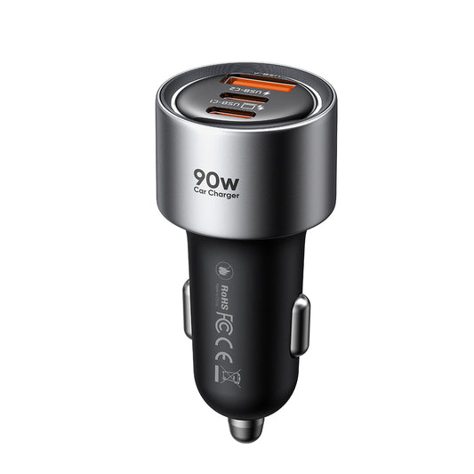 Φορτιστής Αυτοκινήτου McDodo CC-3110 Gana, 90W, 3A, 1 x USB-A - 2 x USB-C, Μαύρο