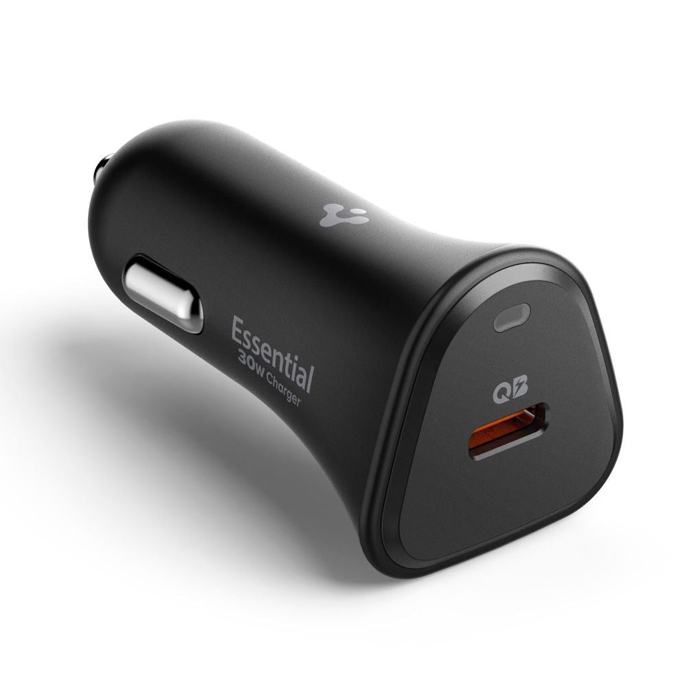 Φορτιστής Αυτοκινήτου Spigen EV301 Essential, 30W, 3A, 1 x USB-C, Μαύρο