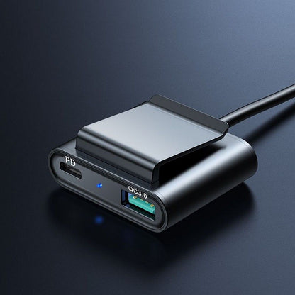 Φορτιστής Αυτοκινήτου Joyroom JR-CL05, 72W, 3A, 2 x USB-C - 3 x USB-A, Μαύρο