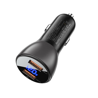 Φορτιστής αυτοκινήτου Acefast B7, 45W, 4.5A, 2 x USB-A, Μαύρο