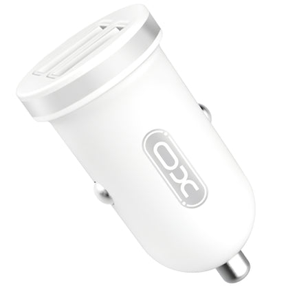 Φορτιστής Αυτοκινήτου XO Design CC-18, 10.5W, 2.1A, 2 x USB-A, Λευκό