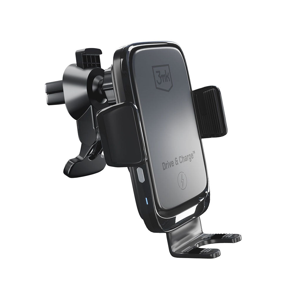 Ασύρματος Φορτιστής Αυτοκινήτου 3MK Drive&Charge, 15W, 1.67A, Μαύρο