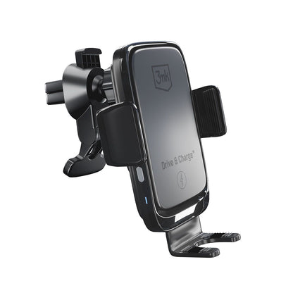 Ασύρματος Φορτιστής Αυτοκινήτου 3MK Drive&Charge, 15W, 1.67A, Μαύρο