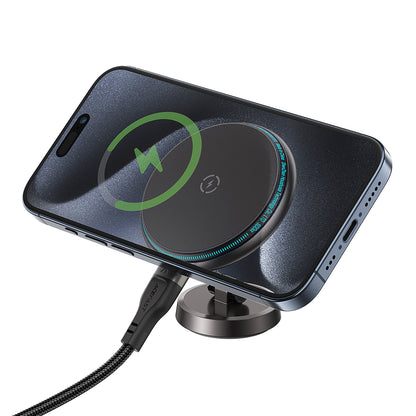 Acefast D30 Wireless Car Charger, 15W, 1.67A, Black