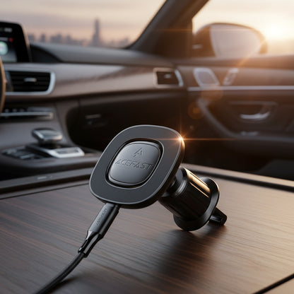 Ασύρματος Φορτιστής Αυτοκινήτου Acefast D46, 15W, 1.67A, Μαύρο