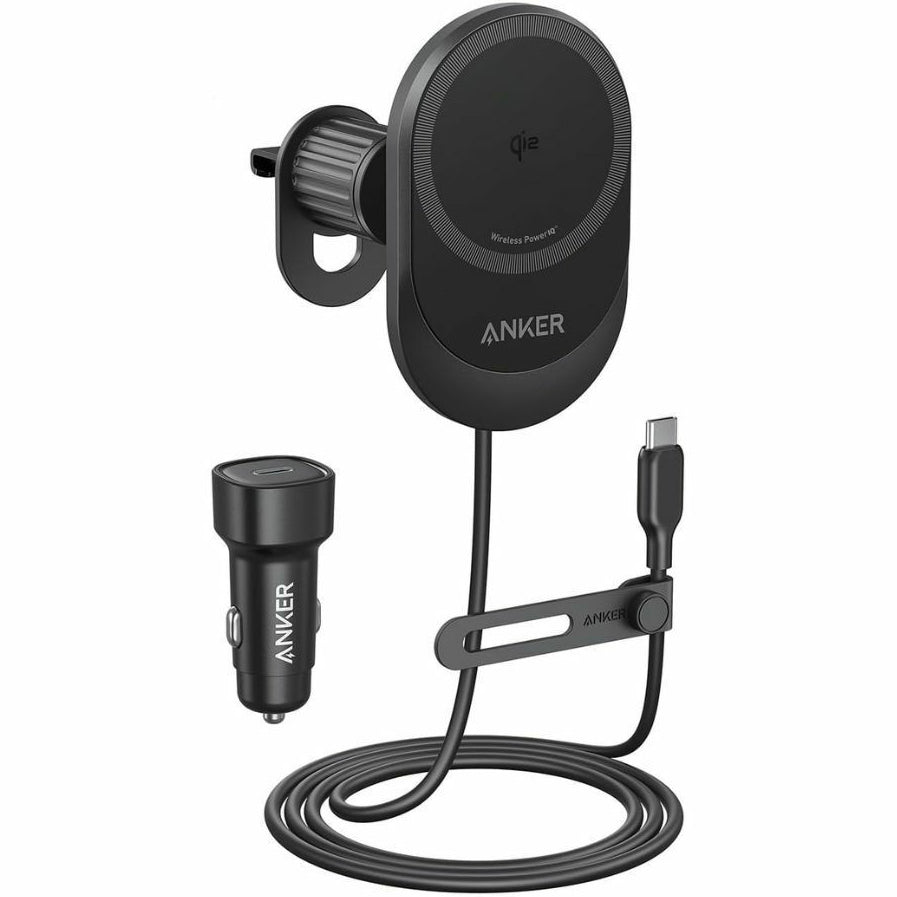 Φορτιστής Αυτοκινήτου Ασύρματος Anker MagGo, 15W, 1.67A, Μαύρο B2932G11