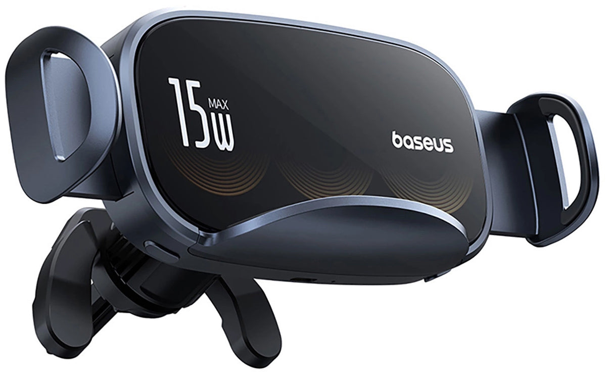 Ασύρματος Φορτιστής Αυτοκινήτου Baseus LightChaser, 15W, 1.67A, Μαύρος C40355901111-00