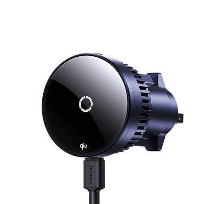 Ασύρματος Φορτιστής Αυτοκινήτου Baseus MagPro, 15W, 1.67A, Μαύρος C40164100121-01