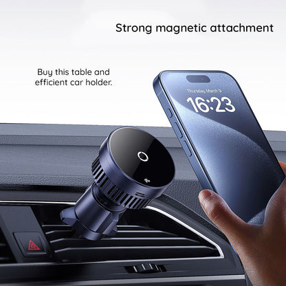 Ασύρματος Φορτιστής Αυτοκινήτου Baseus MagPro, 15W, 1.67A, Μαύρος C40164100121-01