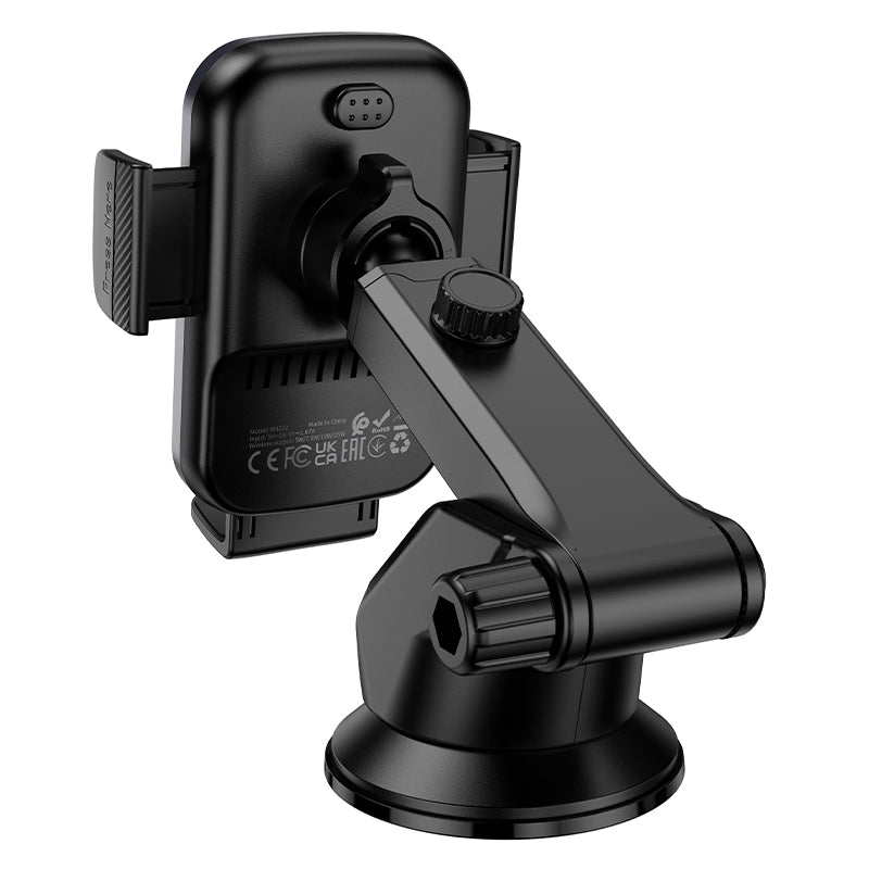 Ασύρματος Φορτιστής Αυτοκινήτου Borofone BH222 Leading, 15W, 1.67A, Μαύρο