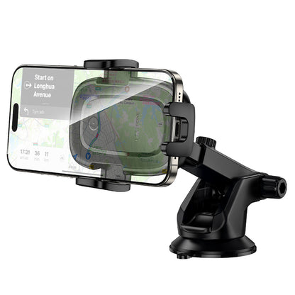 Φορτιστής Αυτοκινήτου Wireless Borofone BH223 Follower, 15W, 1.67A, Μαύρο