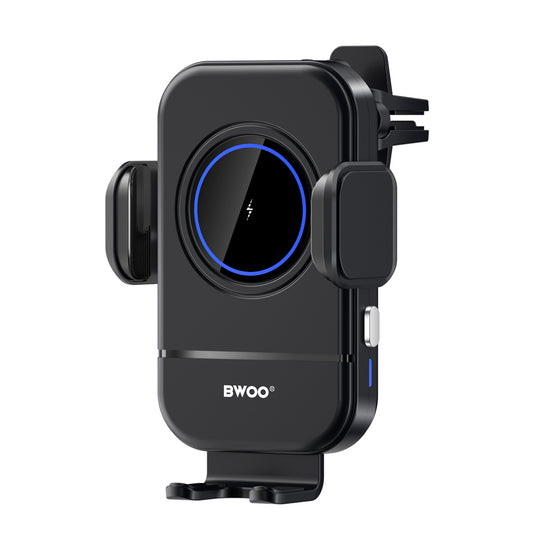 Ασύρματος Φορτιστής Αυτοκινήτου BWOO ZJ137, 15W, 1.67A, Μαύρο