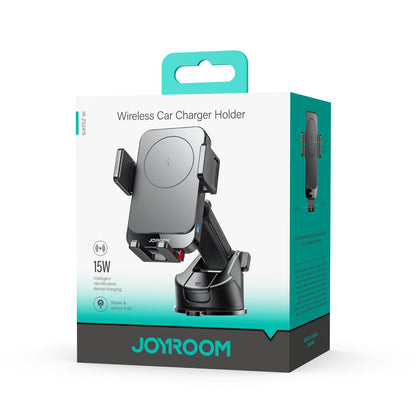 Φορτιστής Αυτοκινήτου Ασύρματος Joyroom JR-ZS241S, 15W, 1.67A, Μαύρο