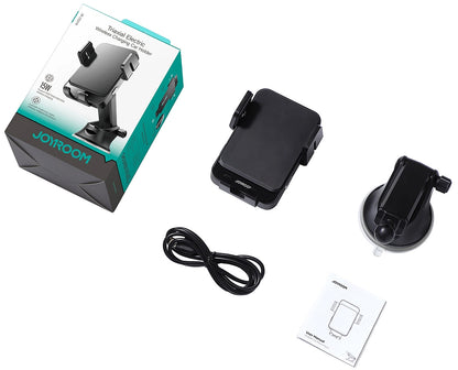 Ασύρματος Φορτιστής Αυτοκινήτου Joyroom JR-ZS219, 15W, 1.67A, Μαύρο