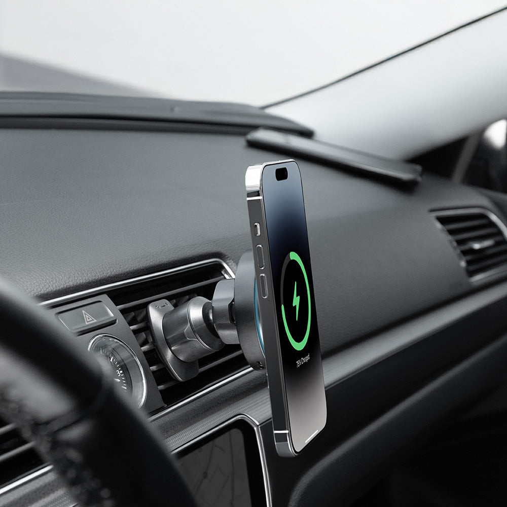 Ασύρματος Φορτιστής Αυτοκινήτου Proove Light Circle, 15W, 1.67A, Μαύρο WHLC15010001