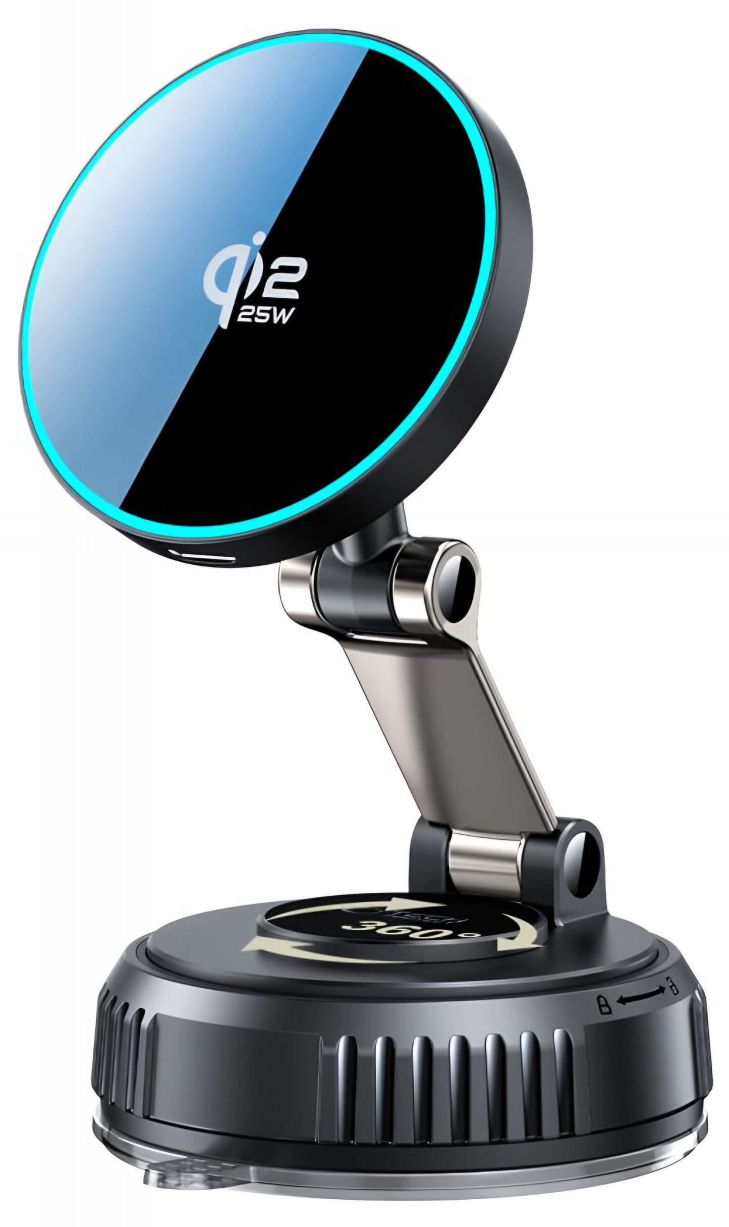 Ασύρματος Φορτιστής Αυτοκινήτου Tech-Protect MM25W-V8, 25W, Μαύρο