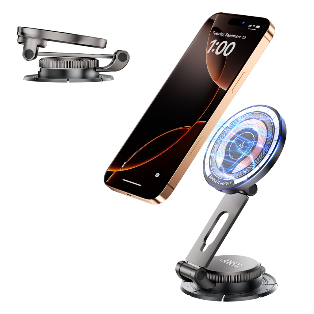 XO Design CX036 Wireless Car Charger, 15W, 1.67A, Black