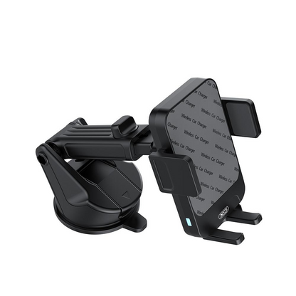 Ασύρματος Φορτιστής Αυτοκινήτου XO Design WX043, 15W, 1.67A, Μαύρο