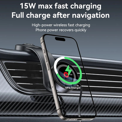 Ασύρματος Φορτιστής Αυτοκινήτου Yesido C314, 15W, 1.67A, Μαύρο