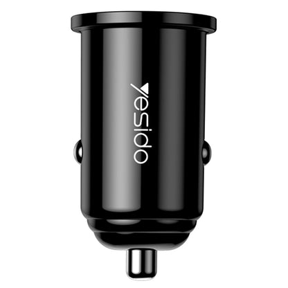 Φορτιστής Αυτοκινήτου Yesido Y38, 18W, 3A, 1 x USB-A, Μαύρο