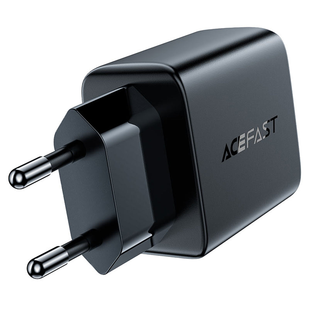 Φορτιστής Δικτύου Acefast A33, 18W, 3A, 2 x USB-A, Μαύρος
