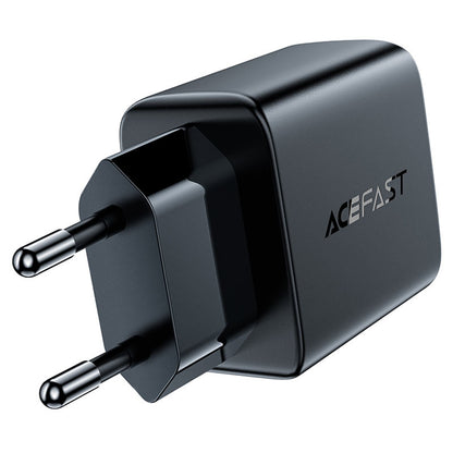 Φορτιστής Δικτύου Acefast A33, 18W, 3A, 2 x USB-A, Μαύρος