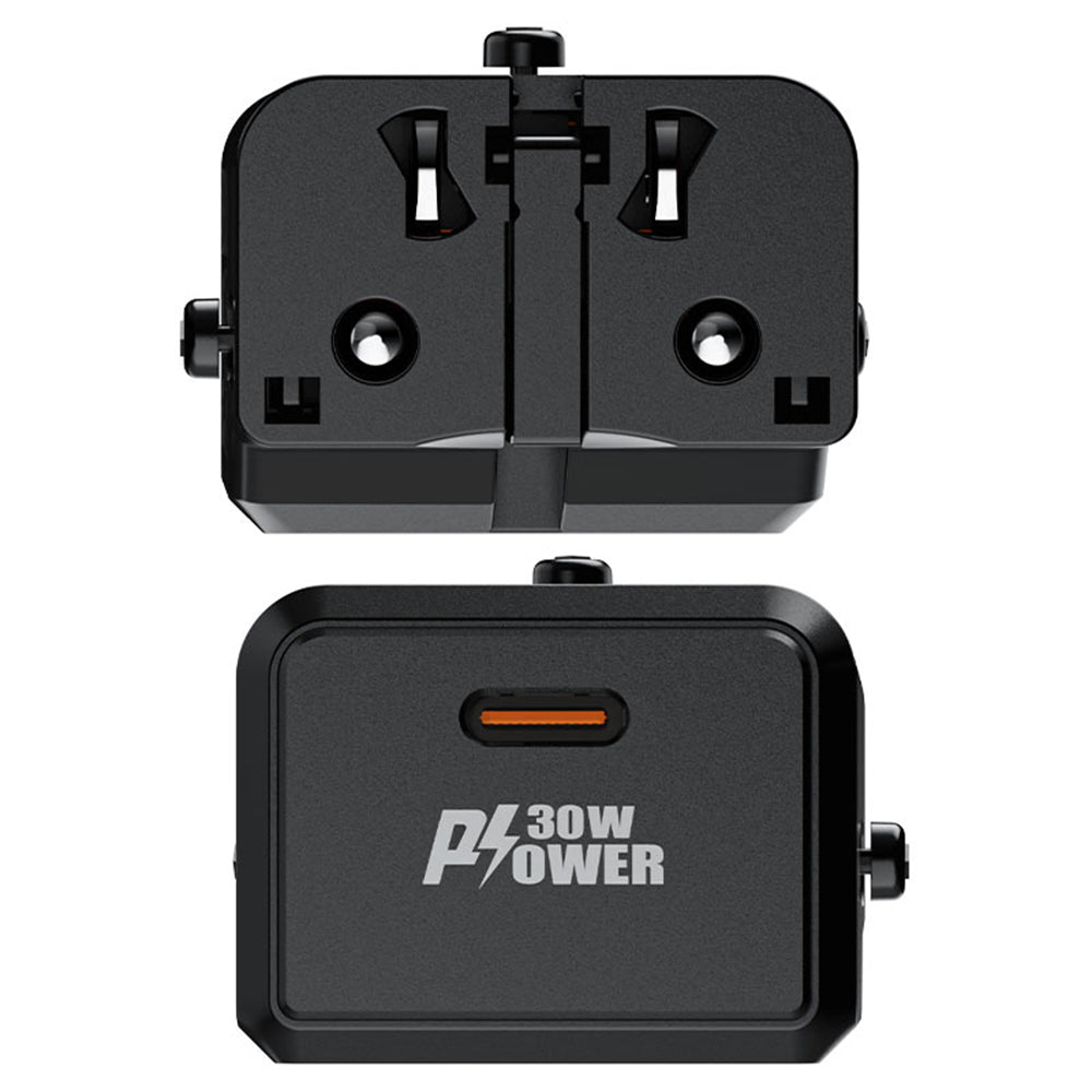 Φορτιστής Δικτύου Acefast Z7 Travel, 30W, 3A, 1 x USB-C, Μαύρος