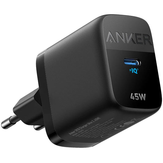 Φορτιστής δικτύου Anker 313, 45W, 3A, 1 x USB-C, μαύρο A2643G11 