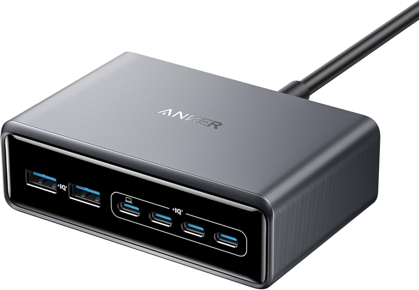 Φορτιστής δικτύου Anker Prime, 200W, 3A, 2 x USB-A - 4 x USB-C, μαύρο A2683341