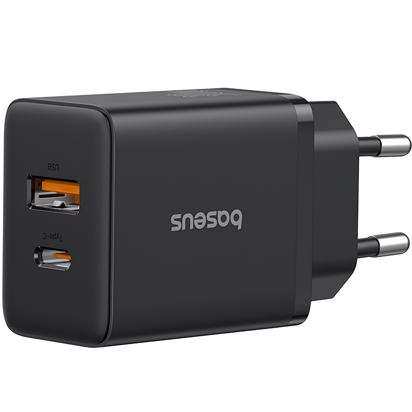 Φορτιστής Δικτύου Baseus Cube, 20W, 3A, 1 x USB-A - 1 x USB-C, Μαύρο P10111403113-00