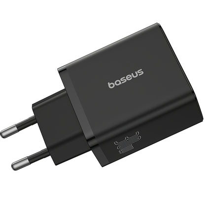 Φορτιστής δικτύου Baseus Cube, 30W, 3A, 1 x USB-C - 2 x USB-A, Μαύρο P10111402113113-00 