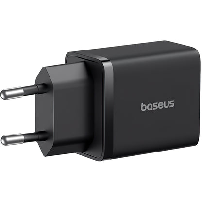 Φορτιστής δικτύου Baseus Cube, 30W, 2,4A, 1 x USB-A - 1 x USB-C, Μαύρο P10111404113113113-00 