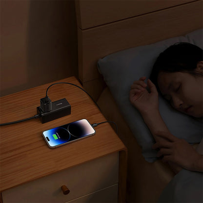 Φορτιστής Δικτύου Baseus Cube Pro, 30W, 3A, 1 x USB-C, Μαύρος CCXF000301