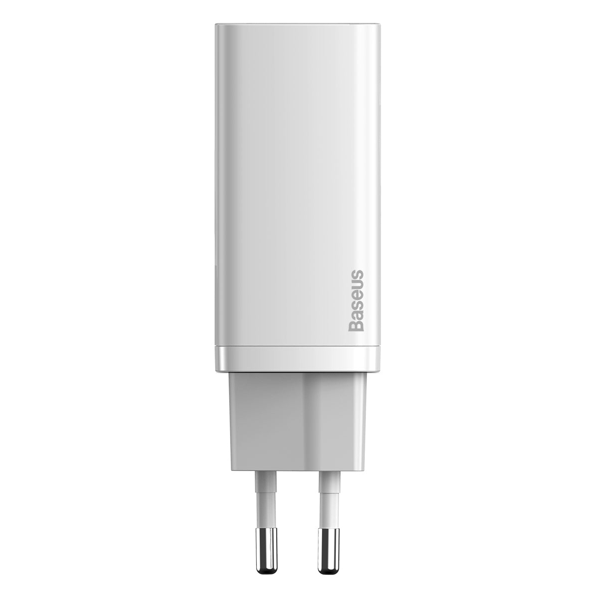 Φορτιστής δικτύου Baseus GaN2 Lite, 65W, 3A, 1 x USB-A - 1 x USB-C, Λευκό CCGAN2L-B02 