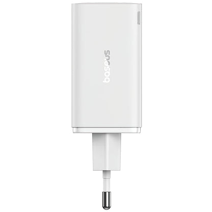 Φορτιστής δικτύου Baseus GaN6 Pro, 65W, 3.25A, 2 x USB-A - 2 x USB-C, Λευκό 