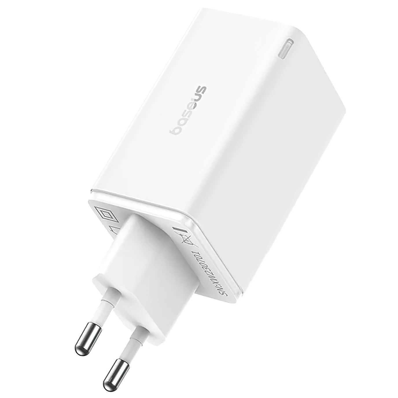 Φορτιστής δικτύου Baseus GaN6 Pro, 65W, 3.25A, 2 x USB-A - 2 x USB-C, Λευκό 