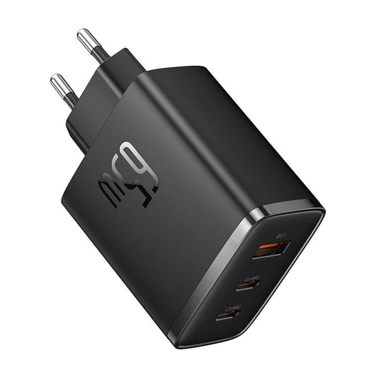 Φορτιστής Δικτύου Baseus OS-Cube Pro, 65W, 3.25A, 1 x USB-A - 2 x USB-C, Μαύρο P10152301113-00