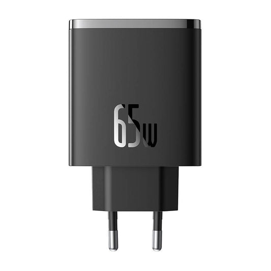 Φορτιστής Δικτύου Baseus OS-Cube Pro, 65W, 3.25A, 1 x USB-A - 2 x USB-C, Μαύρο P10152301113-00