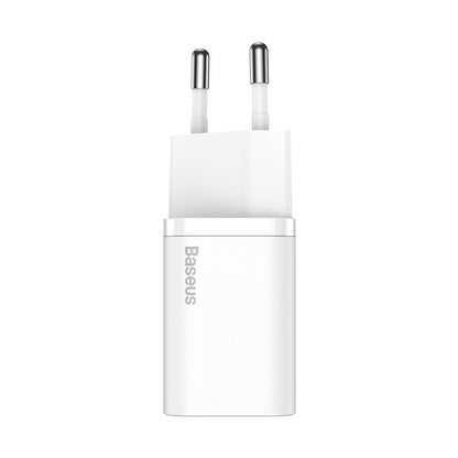 Φορτιστής δικτύου Baseus Super Si 1C, 30W, 3A, 1 x USB-C, λευκό CCSUP-J02 